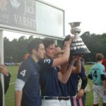 Polo match action at Guards Polo Club
